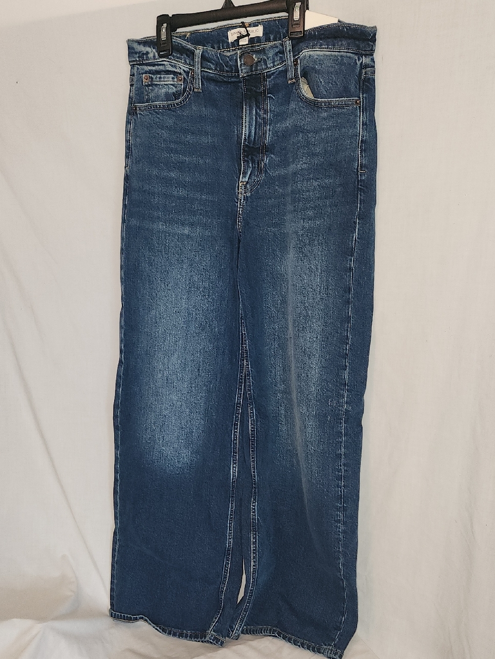 Banana Republic Men's Straight Jeans in Blue Denim